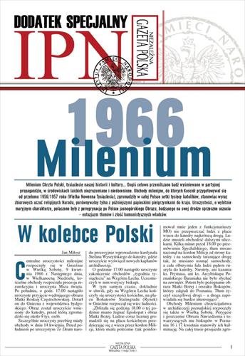 Biuletyn IPN dodatki - IPN-1966, Milenium.jpg