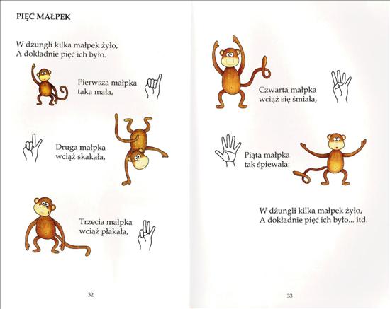 ZABAWY PALUSZKOWE - str.32-33- Pięć małpek.jpg