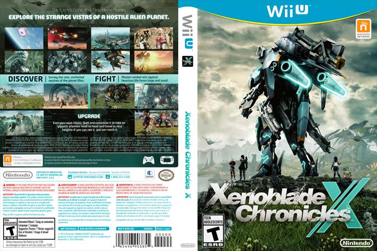 Cover Nintendo Wii U - Xenoblade Chronicles X Nintendo Wii U - Cover.jpg