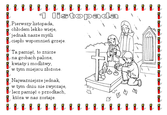 kolorowanki - Wszystkich świętych - kolorowanki 6.gif